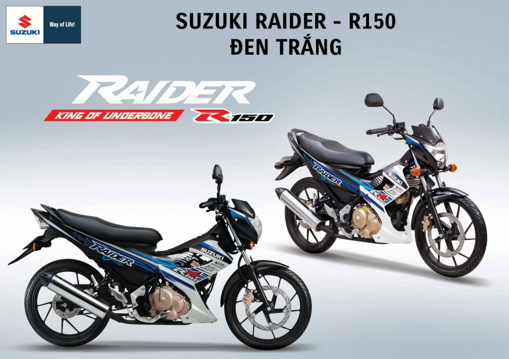 Raider 150 2015 màu mới, sức sống mới